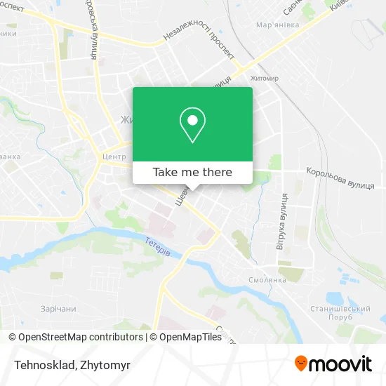 Карта Tehnosklad