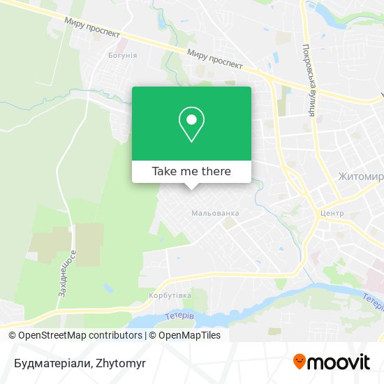 Будматеріали map