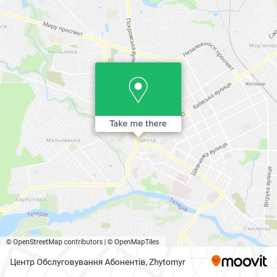 Центр Обслуговування Абонентів map