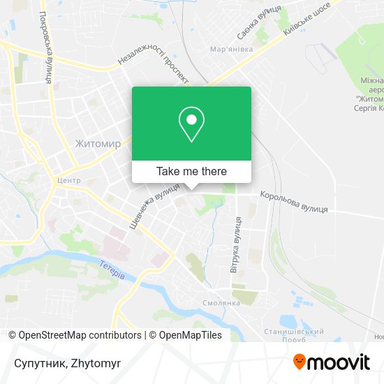 Карта Супутник