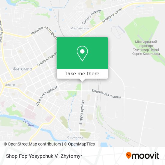 Shop Fop Yosypchuk V. map