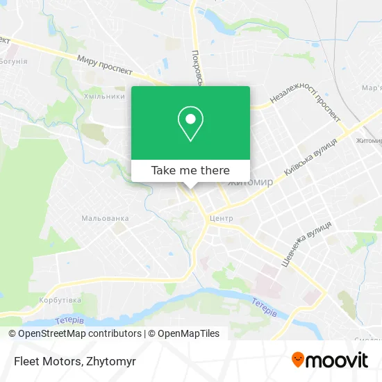 Карта Fleet Motors