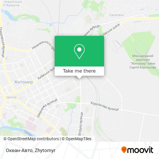 Океан-Авто map