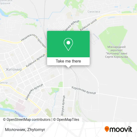 Карта Молочник