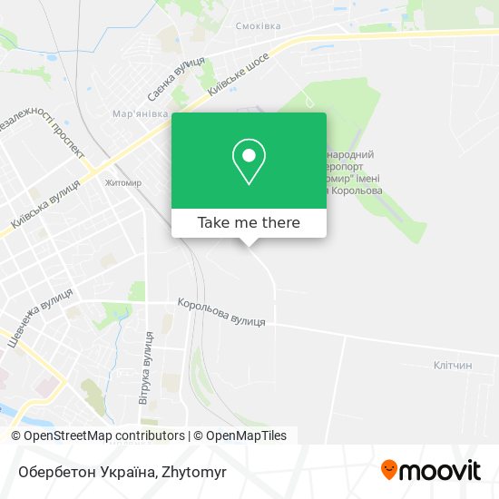 Обербетон Україна map