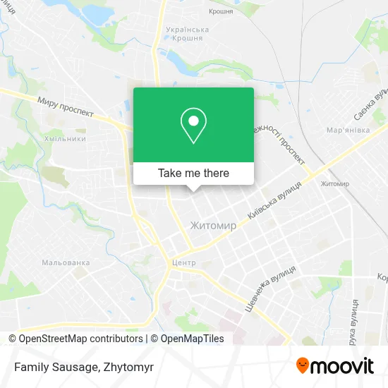 Family Sausage map