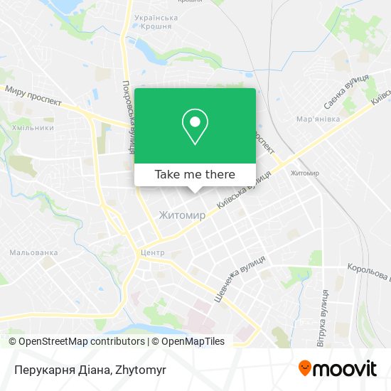 Перукарня Діана map