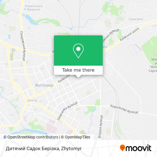 Дитячий Садок Берізка map