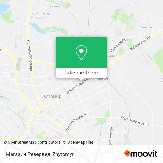 Магазин Резервед map