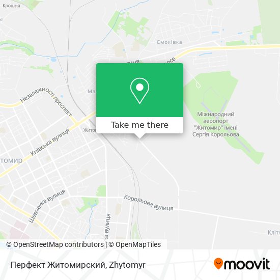 Перфект Житомирский map