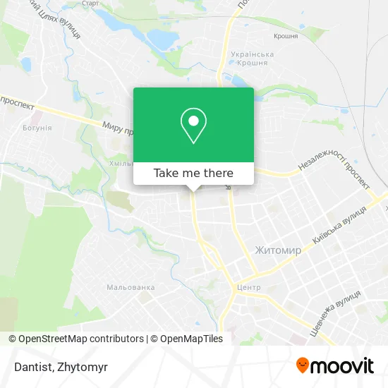 Карта Dantist