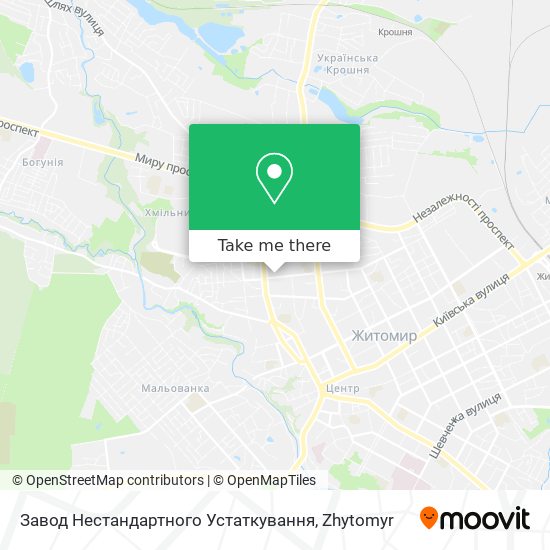 Завод Нестандартного Устаткування map