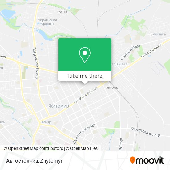 Автостоянка map