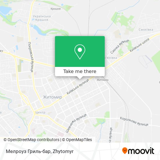 Мелроуз Гриль-бар map