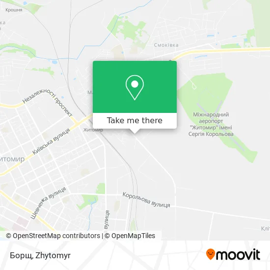 Карта Борщ