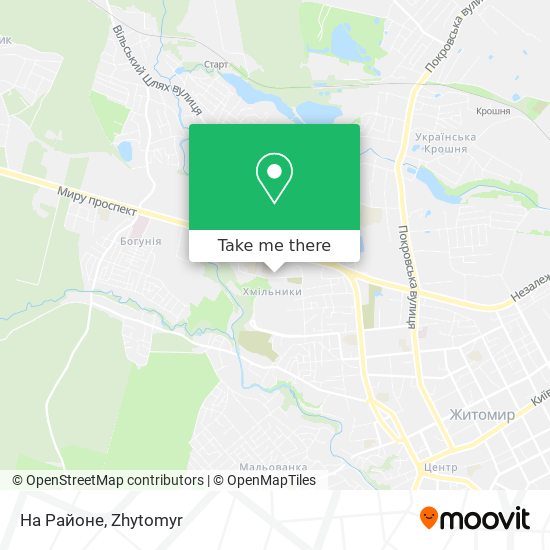 На Районе map