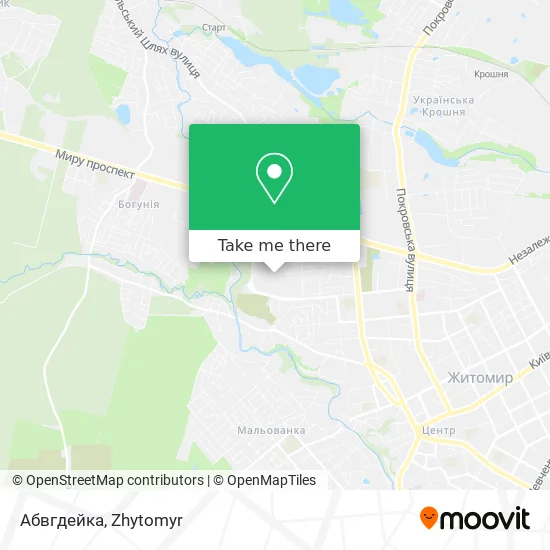 Карта Абвгдейка