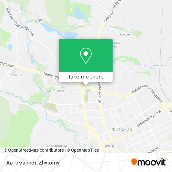 Автомаркет map