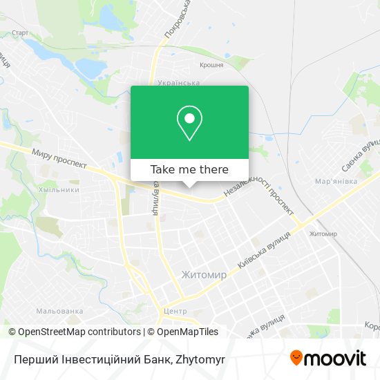 Перший Інвестиційний Банк map