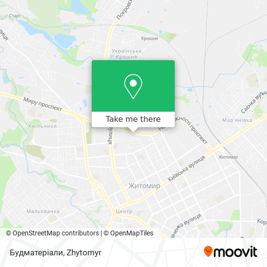 Будматеріали map