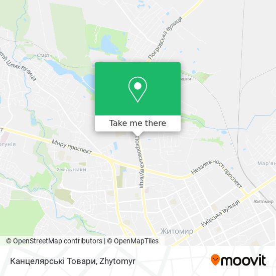 Канцелярські Товари map