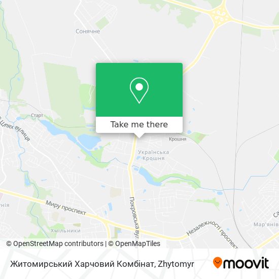 Житомирський Харчовий Комбінат map