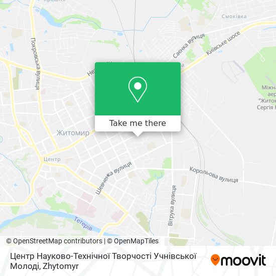 Центр Науково-Технічної Творчості Учнівської Молоді map