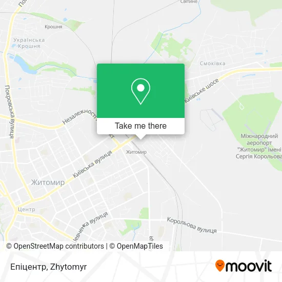 Карта Епіцентр