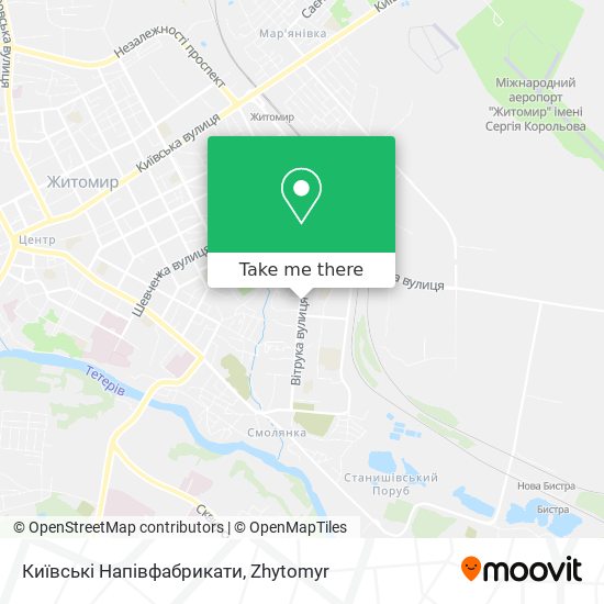 Карта Київські Напівфабрикати