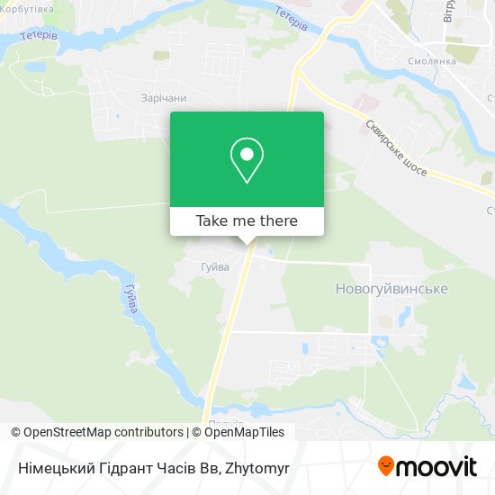 Німецький Гідрант Часів Вв map