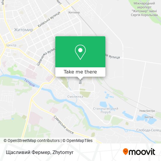 Щасливий Фермер map