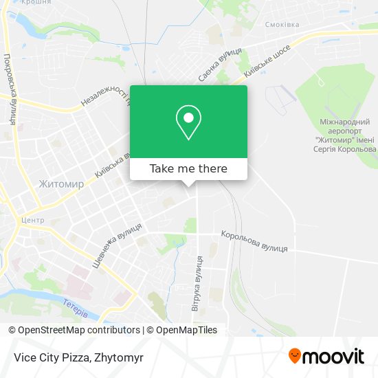 Карта Vice City Pizza