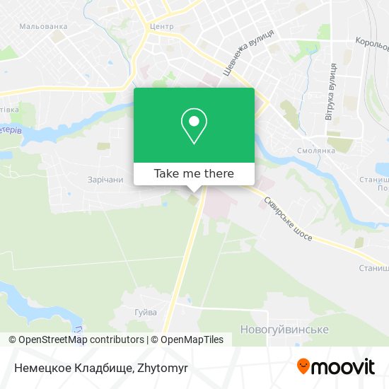 Немецкое Кладбище map