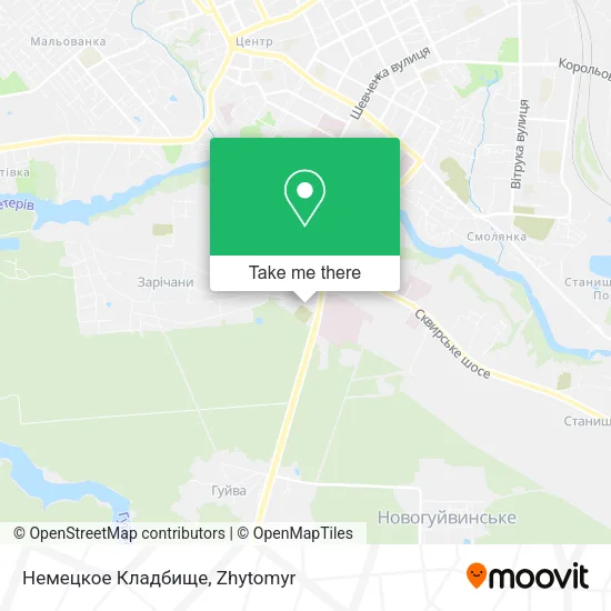 Немецкое Кладбище map
