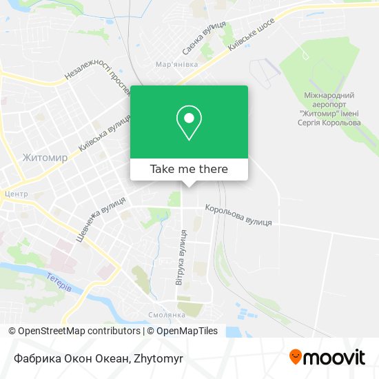 Фабрика Окон Океан map