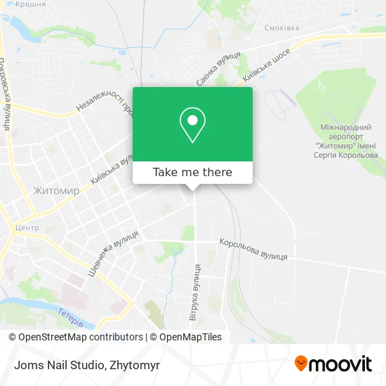 Карта Joms Nail Studio
