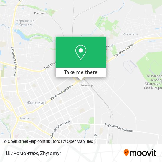 Шиномонтаж map