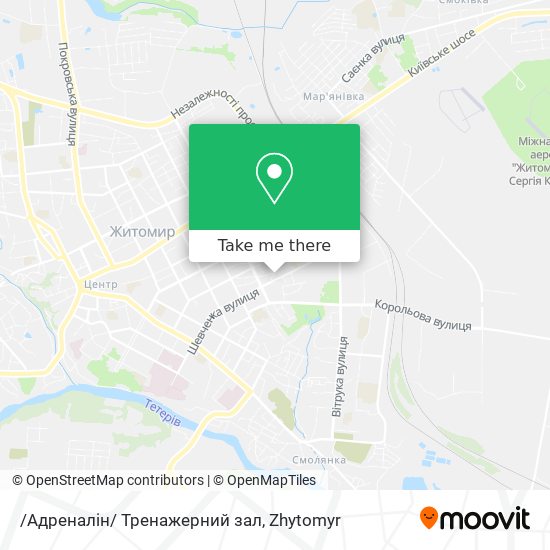 /Адреналін/ Тренажерний зал map