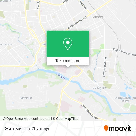 Житомиргаз map