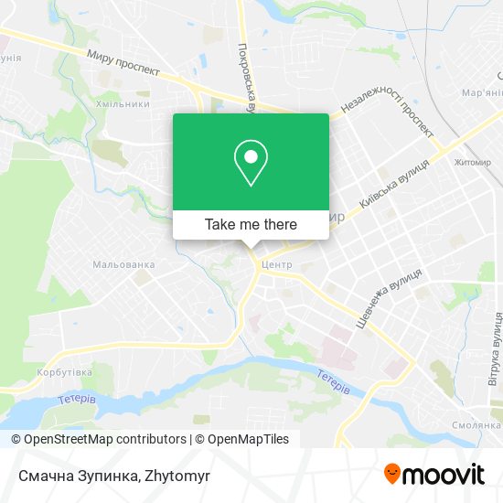 Смачна Зупинка map