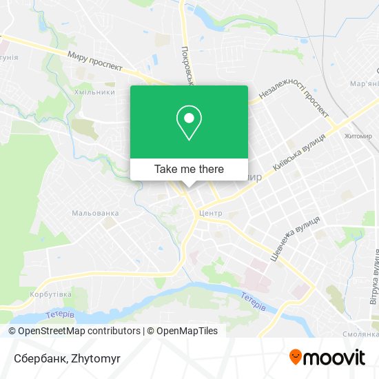Сбербанк map