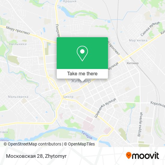 Московская 28 map