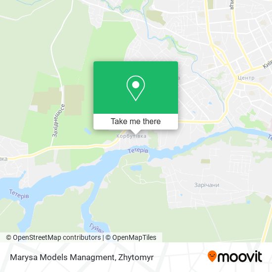 Marysa Models Managment map
