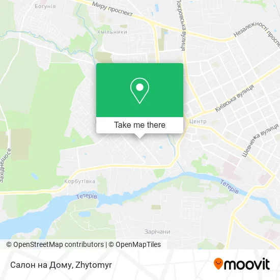 Карта Салон на Дому