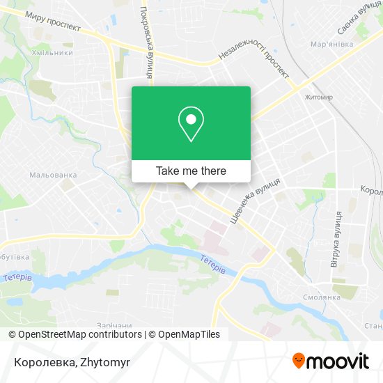 Королевка map