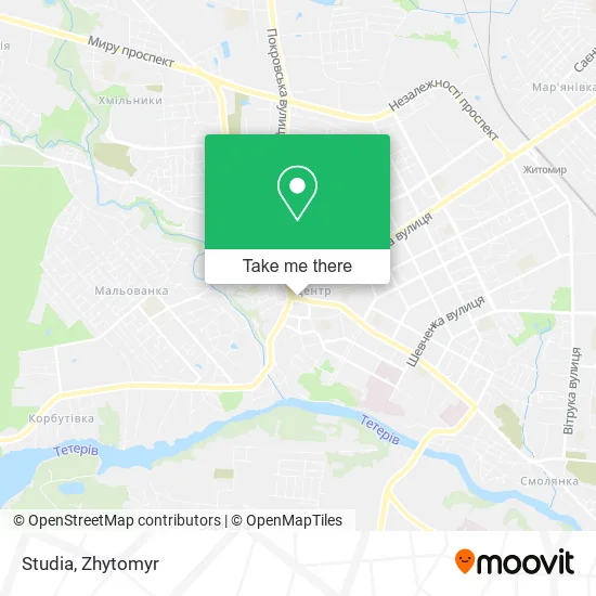 Карта Studia