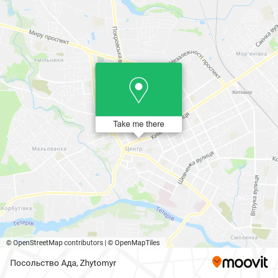 Карта Посольство Ада