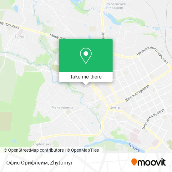 Карта Офис Орифлейм
