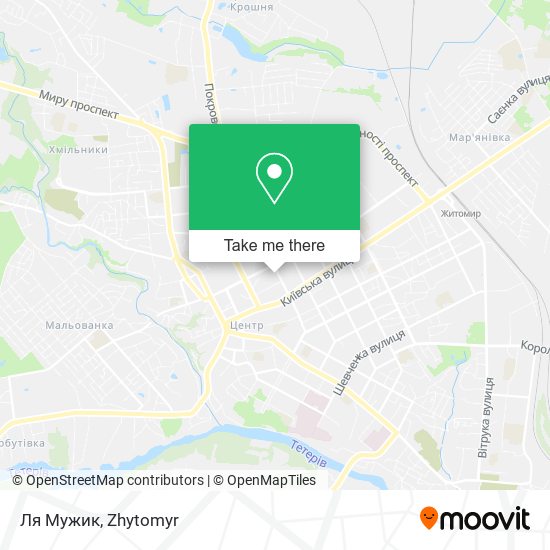 Карта Ля Мужик