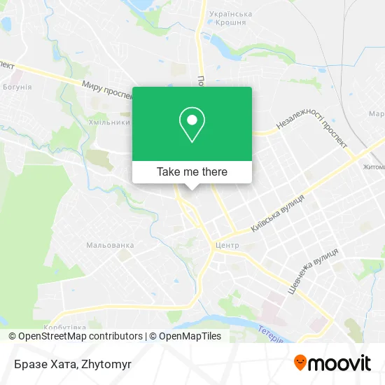 Карта Бразе Хата